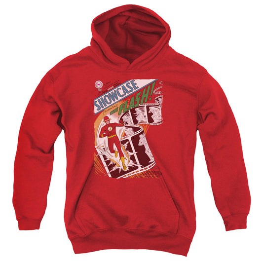 Jla - Showcase #4 Cover - Youth Pull-over Hoodie - Red