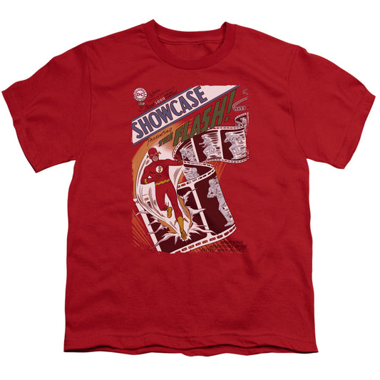 Jla - Showcase #4 Cover - Short Sleeve Youth 18/1 - Red T-shirt