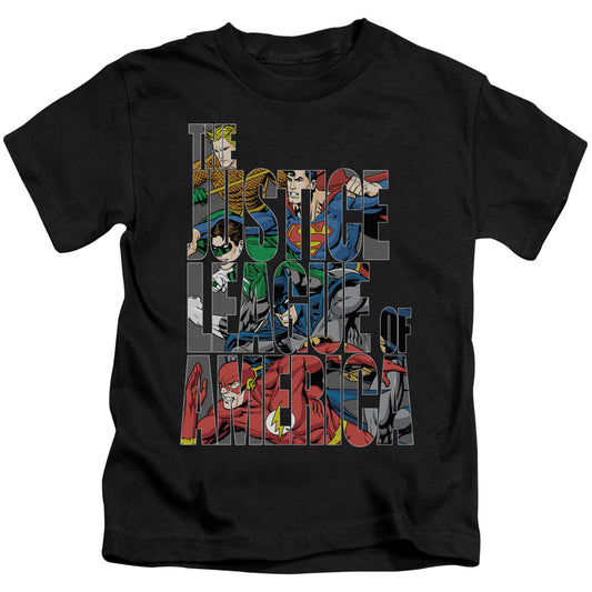 JLA LETTERED LEAGUE - S/S JUVENILE 18/1 - BLACK - T-Shirt