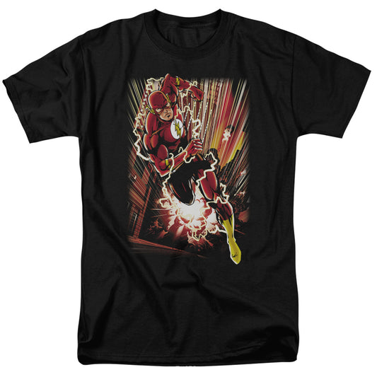 Jla - Street Speed - Short Sleeve Adult 18/1 - Black T-shirt