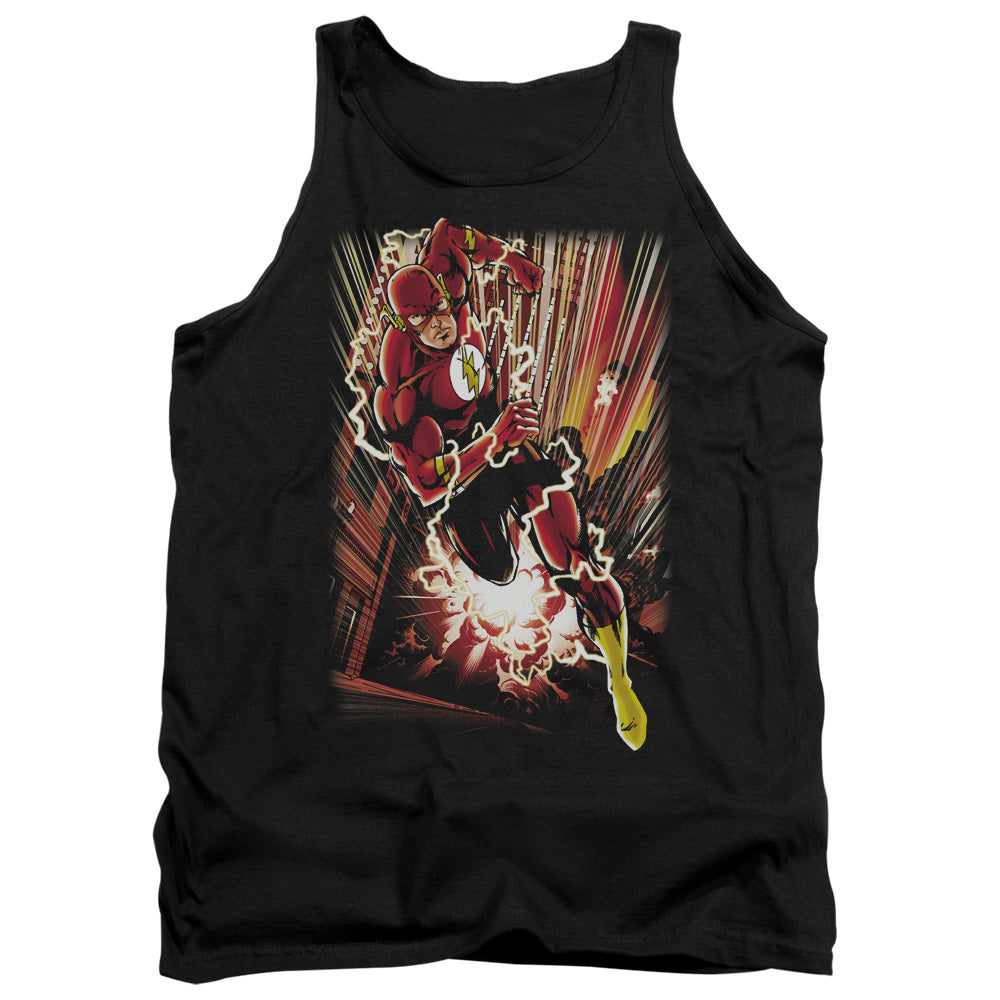 Jla - Street Speed - Adult Tank - Black