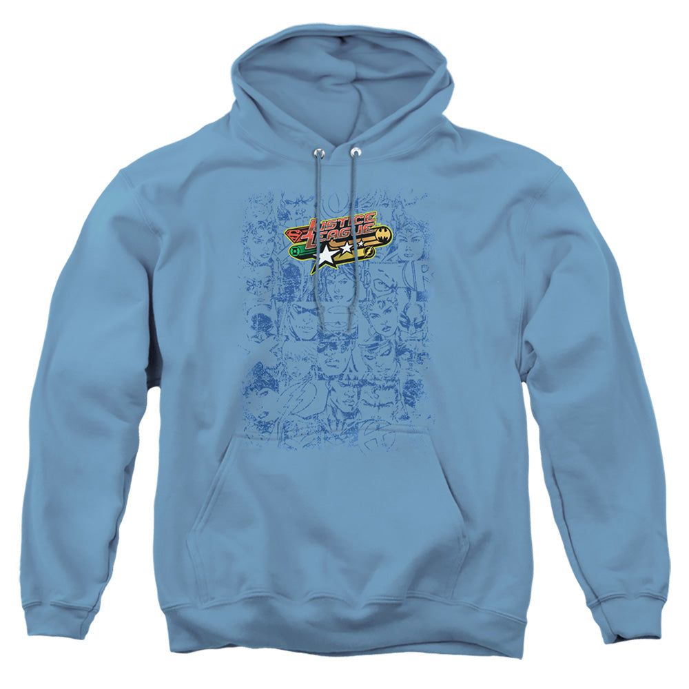Jla - On Call - Adult Pull-over Hoodie - Carolina Blue