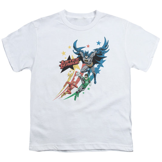 Jla - Allegiance - Short Sleeve Youth 18/1 - White T-shirt