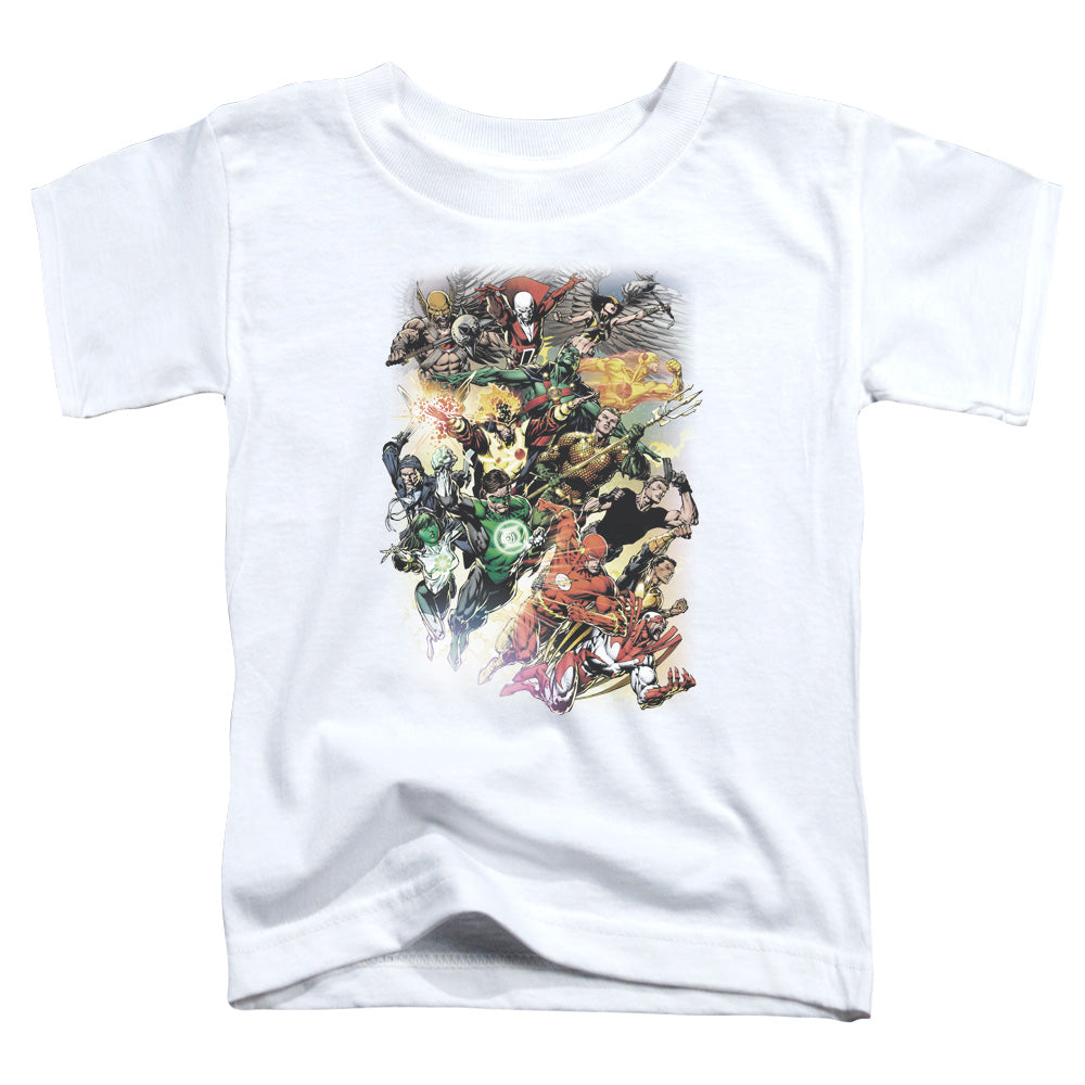 Jla - Brightest Day #0 - Short Sleeve Toddler Tee - White T-shirt