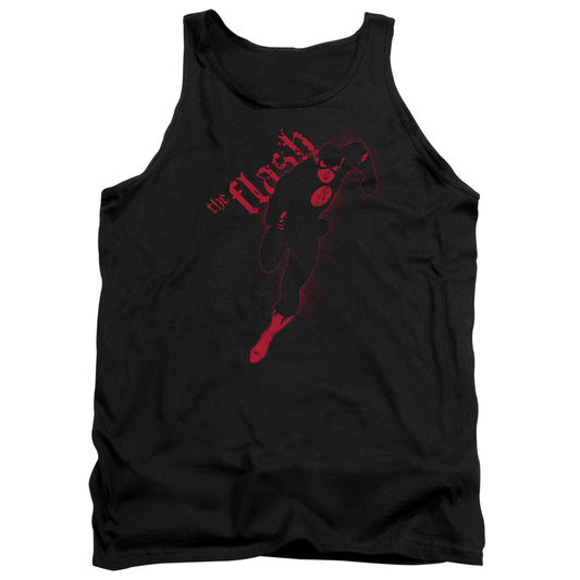 Jla - Flash Darkness - Adult Tank - Black