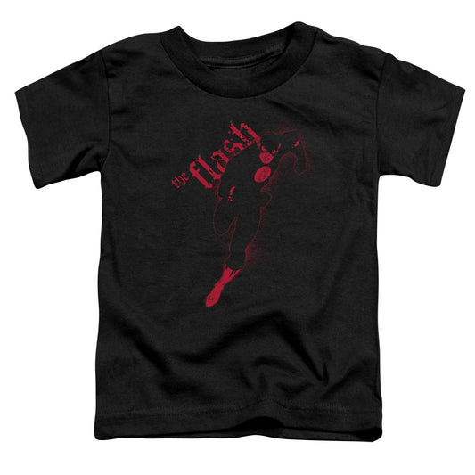 Jla - Flash Darkness - Short Sleeve Toddler Tee - Black T-shirt