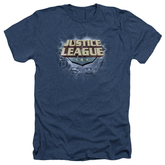 Jla - Storm Logo - Adult Heather - Navy