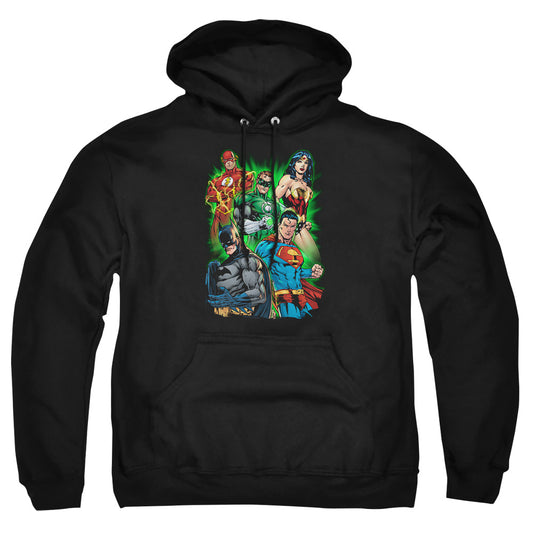 Jla - Will Power - Adult Pull-over Hoodie - Black