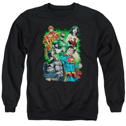 Jla - Will Power - Adult Crewneck Sweatshirt - Black