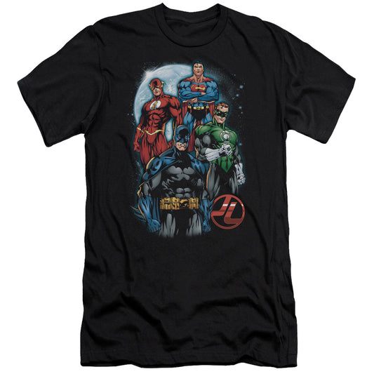 Jla - The Four - Short Sleeve Adult 30/1 - Black T-shirt
