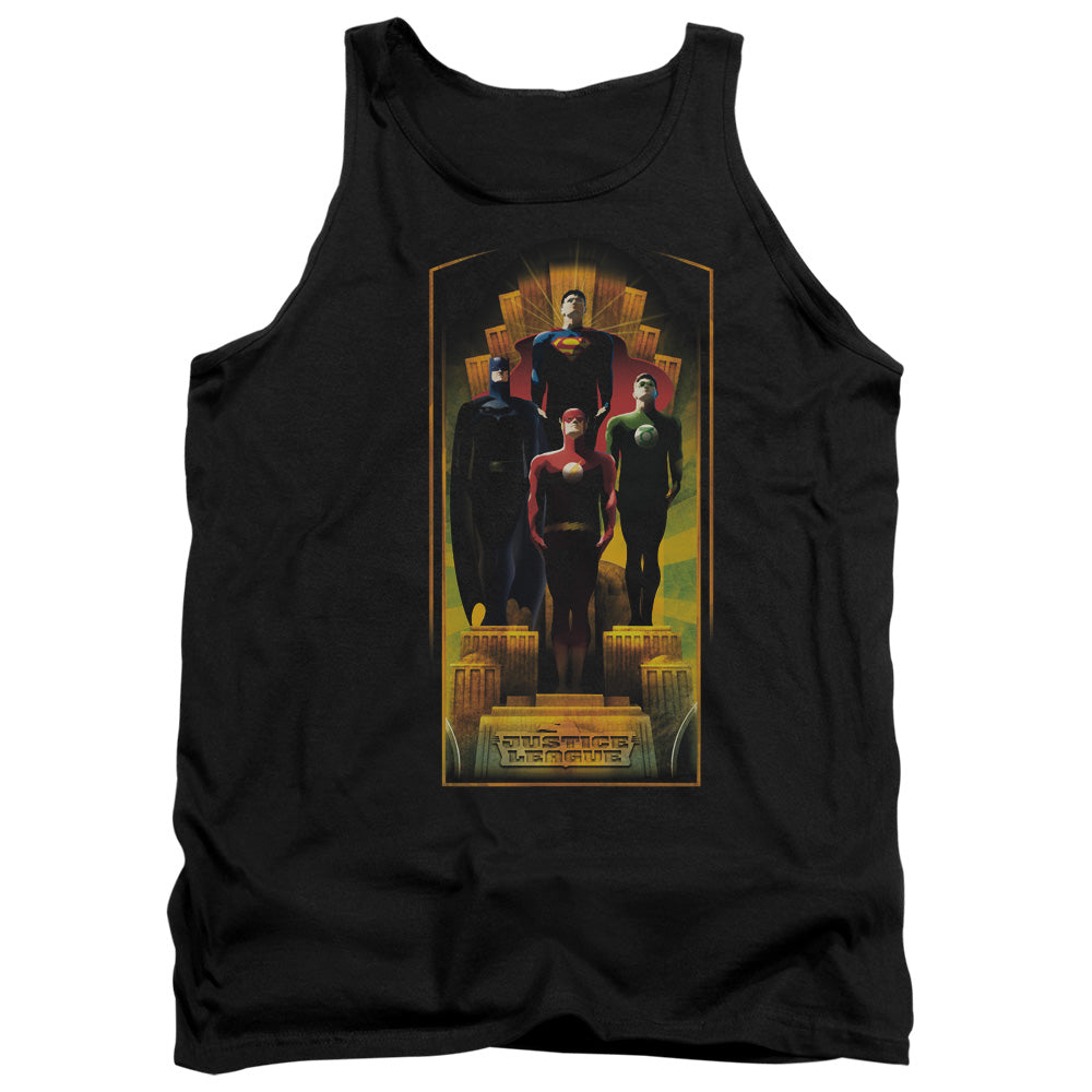 Jla - Deco - Adult Tank - Black