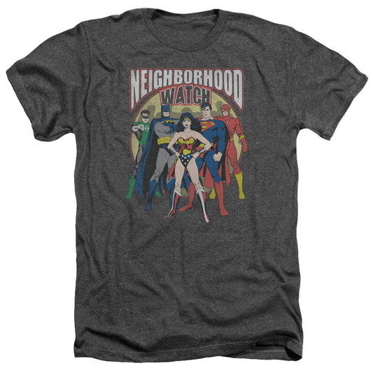 Jla - Neighborhood Watch - Adult Heather - Charcoal