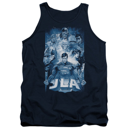 Jla - Burst - Adult Tank - Navy