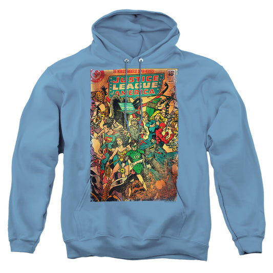 Jla - No 212 Vintage - Adult Pull-over Hoodie - Carolina Blue