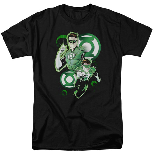 Jla - Gl In Action - Short Sleeve Adult 18/1 - Black T-shirt