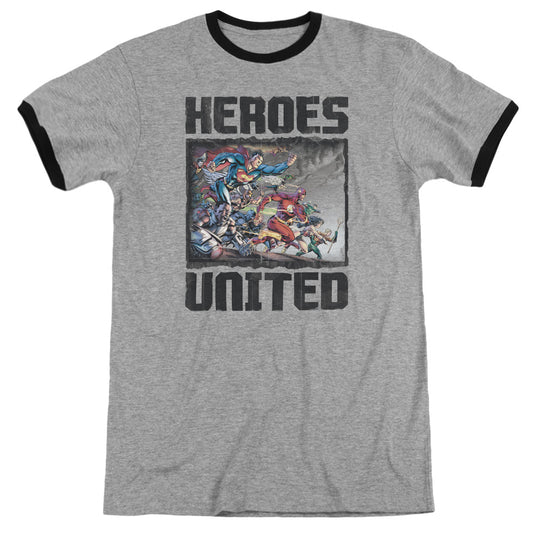 Jla - The Change - Adult Ringer - Heather/black