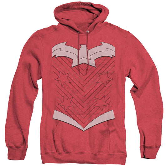 Jla - New Ww Uniform - Adult Heather Hoodie - Red