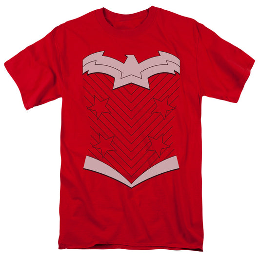 Jla - New Ww Uniform - Short Sleeve Adult 18/1 - Red T-shirt