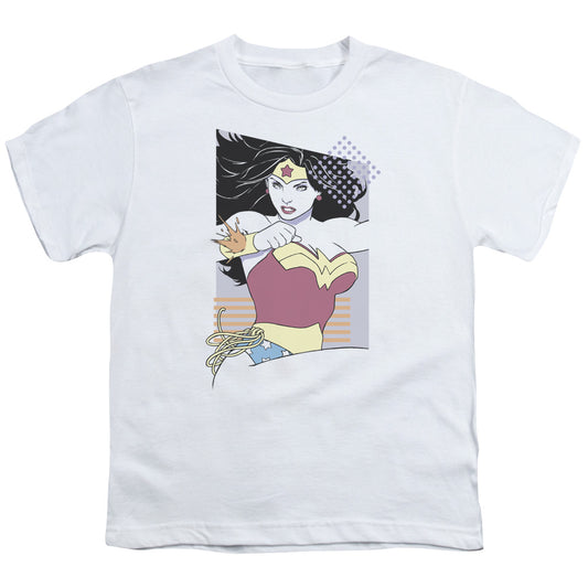 Jla - Ww 80s Minimal - Short Sleeve Youth 18/1 - White T-shirt