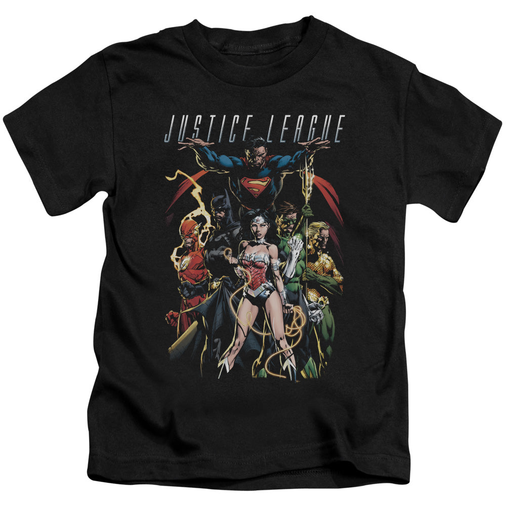JLA DARK DAYS - S/S JUVENILE 18/1 - BLACK - T-Shirt