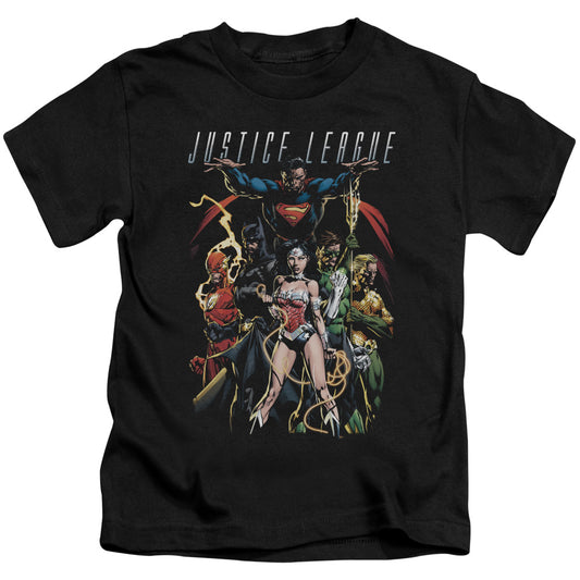 JLA DARK DAYS - S/S JUVENILE 18/1 - BLACK - T-Shirt