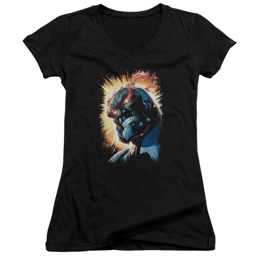 Jla Darkseid Is - Junior V-neck - Black