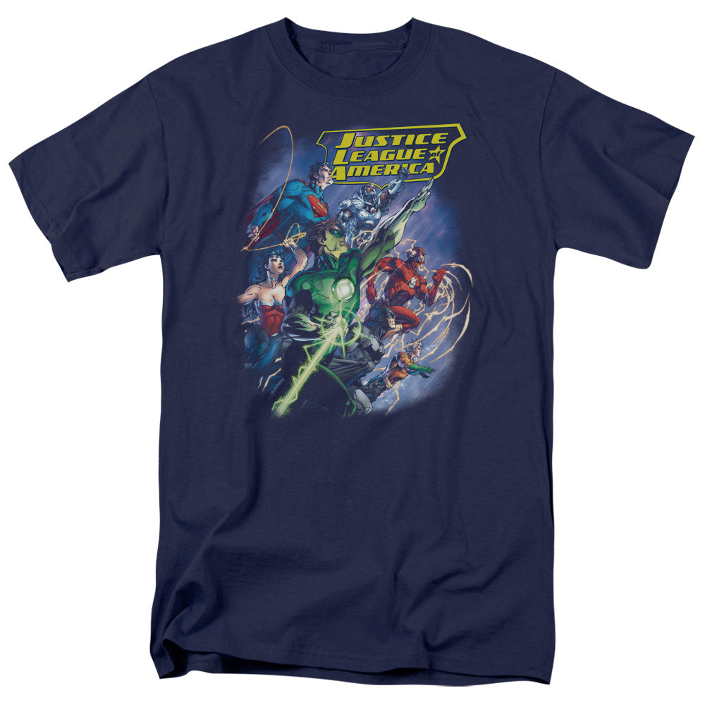 Jla - Onward - Short Sleeve Adult 18/1 - Navy T-shirt