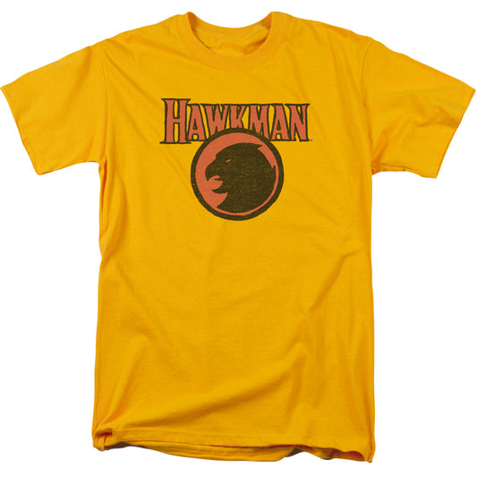 Jla - Rough Hawk - Short Sleeve Adult 18/1 - Gold T-shirt