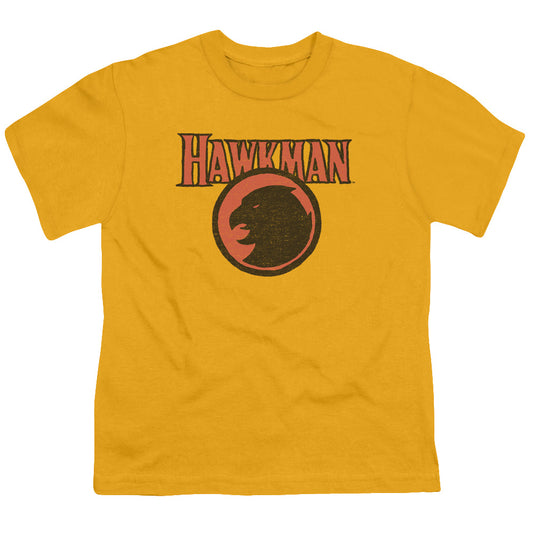 Jla - Rough Hawk - Short Sleeve Youth 18/1 - Gold T-shirt