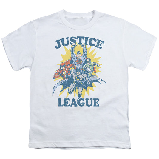 Jla - Lets Do This - Short Sleeve Youth 18/1 - White T-shirt