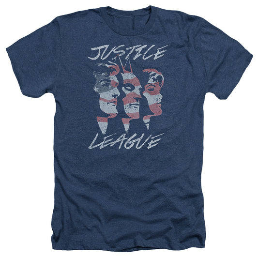Jla - Justice For America - Adult Heather - Navy