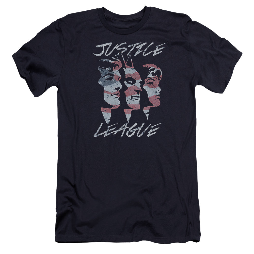 Jla Justice For America-premuim Canvas Adult Slim