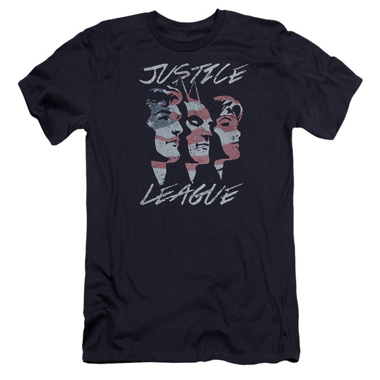 Jla Justice For America-premuim Canvas Adult Slim