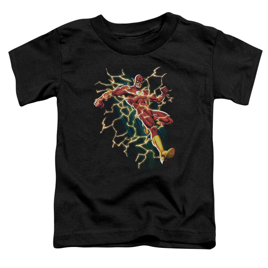 Jla - Electric Death - Short Sleeve Toddler Tee - Black T-shirt