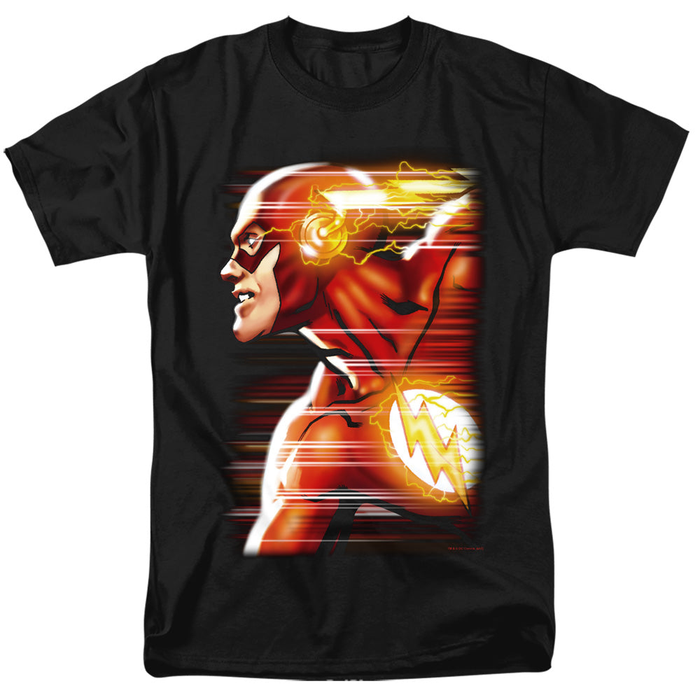 Jla - Speed Head - Short Sleeve Adult 18/1 - Black T-shirt