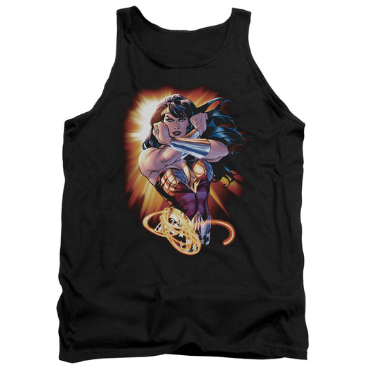 Jla - Wonder Rays - Adult Tank - Black