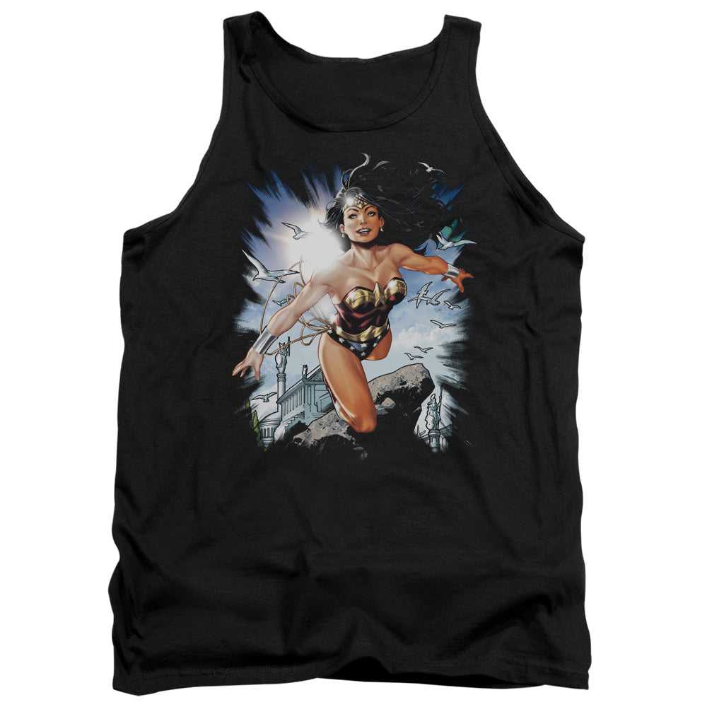 Jla - Of Themyscira - Adult Tank - Black