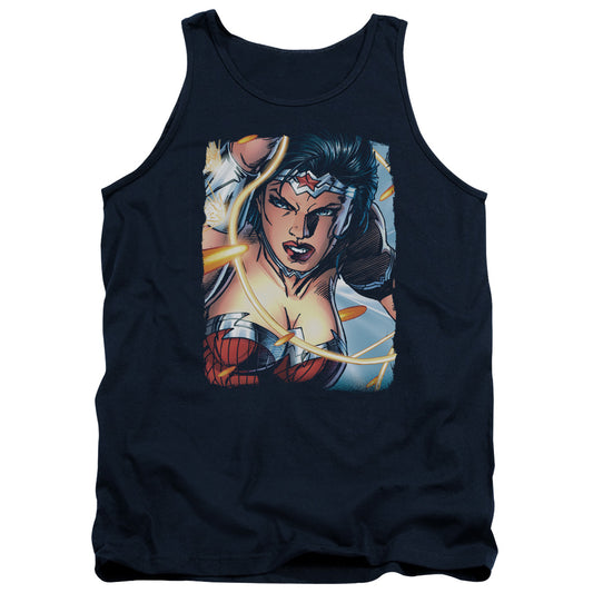 Jla - Scowl - Adult Tank - Navy