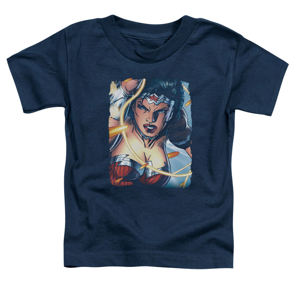 Jla - Scowl - Short Sleeve Toddler Tee - Navy T-shirt