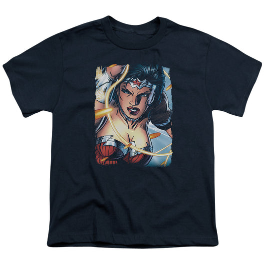 Jla - Scowl - Short Sleeve Youth 18/1 - Navy T-shirt