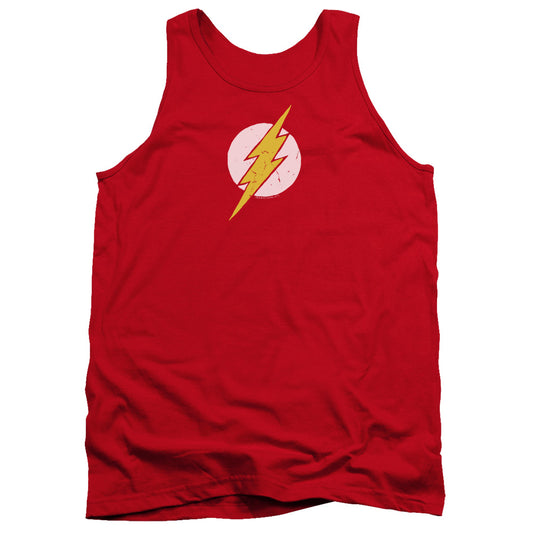 Jla - Rough Flash - Adult Tank - Red