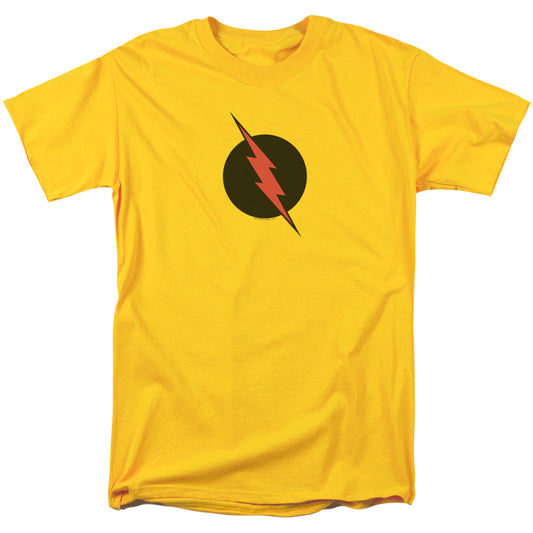 Jla - Reverse Flash - Short Sleeve Adult 18/1 - Yellow T-shirt