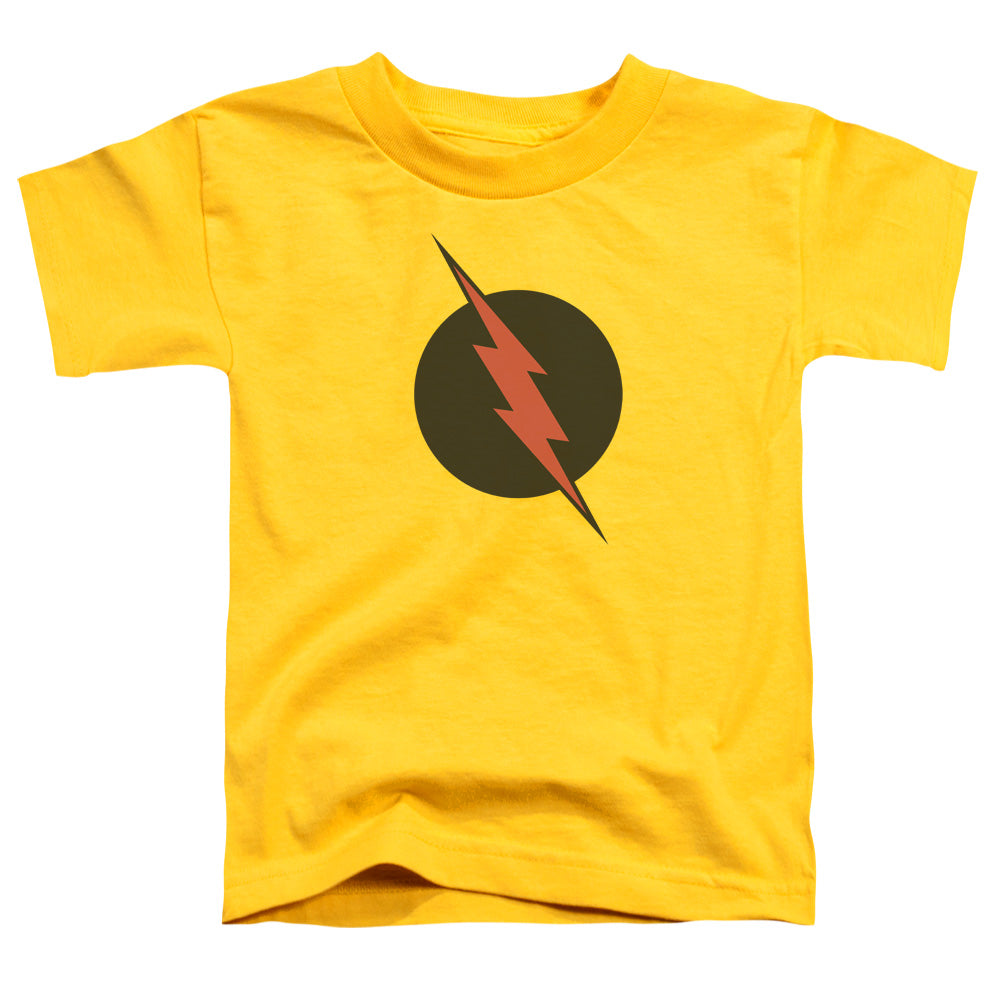 Jla - Reverse Flash - Short Sleeve Toddler Tee - Yellow T-shirt