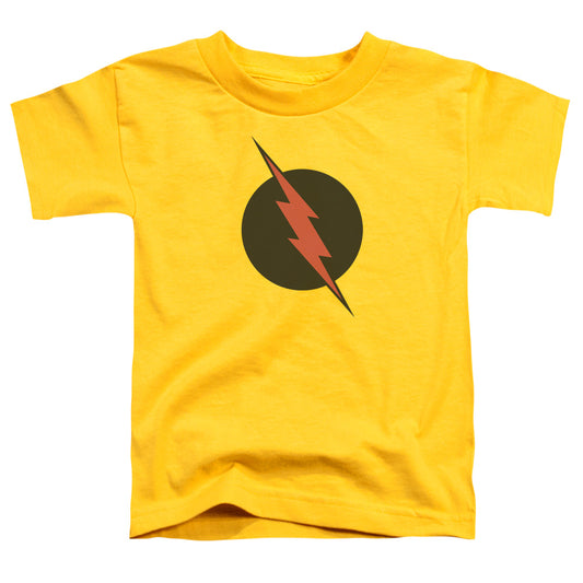 Jla - Reverse Flash - Short Sleeve Toddler Tee - Yellow T-shirt