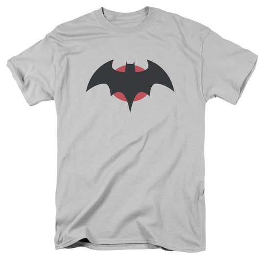 Jla - Thomas Wayne - Short Sleeve Adult 18/1 - Silver T-shirt