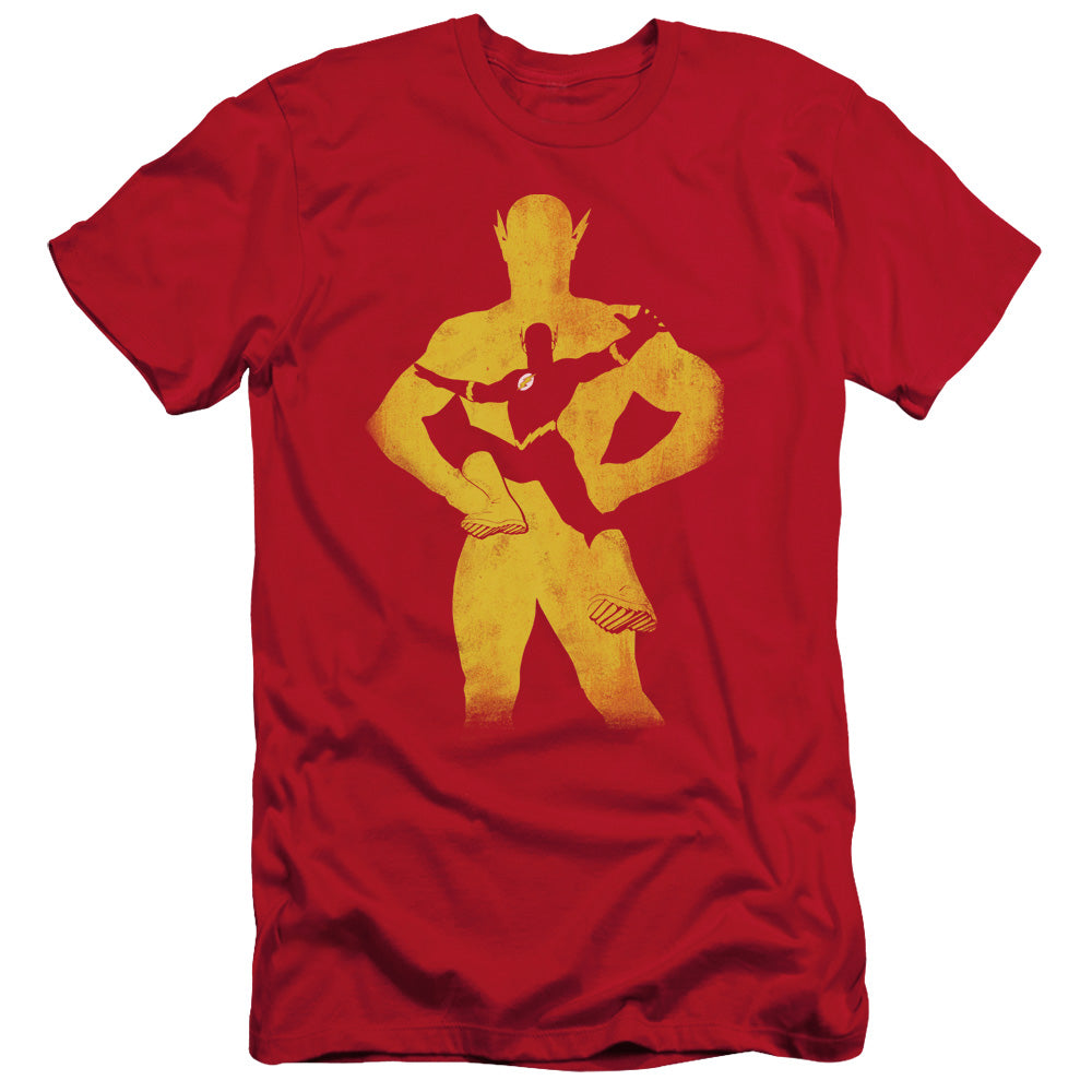 Jla - Flash Knockout - Short Sleeve Adult 30/1 - Red T-shirt