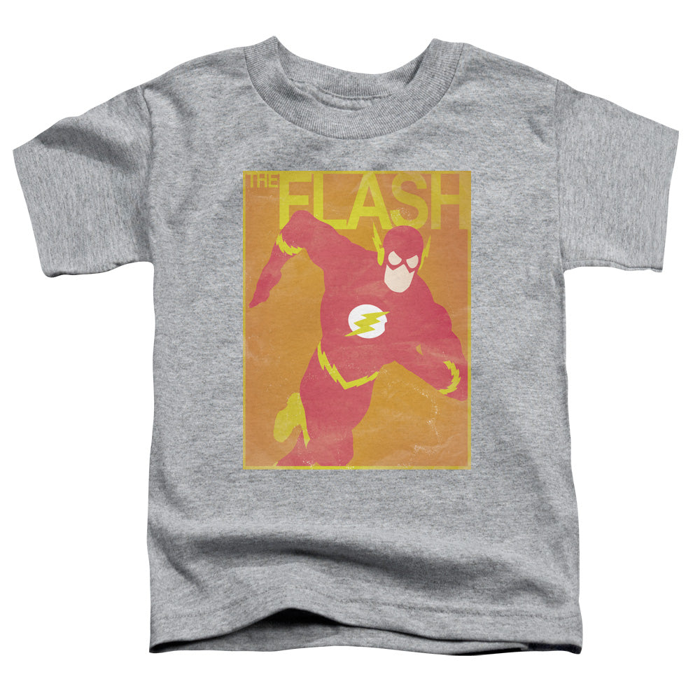 Jla - Simple Flash Poster - Short Sleeve Toddler Tee - Athletic Heather T-shirt