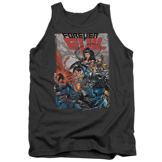 Jla - Crime Syndicate - Adult Tank - Charcoal