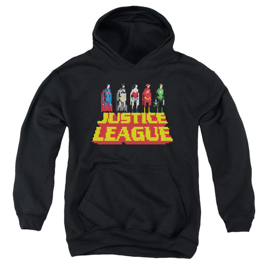 Jla - Standing Above - Youth Pull-over Hoodie - Black