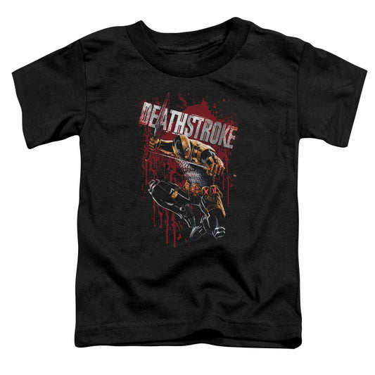 Jla - Blood Splattered - Short Sleeve Toddler Tee - Black T-shirt